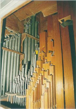 The organ of the reformed church of Tata